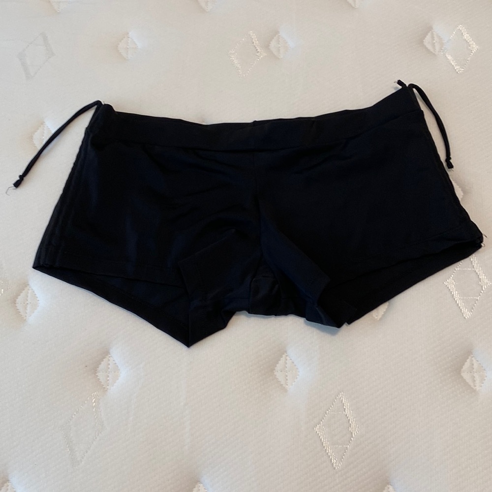 Fused Hawaii black Big Island bikini bottoms